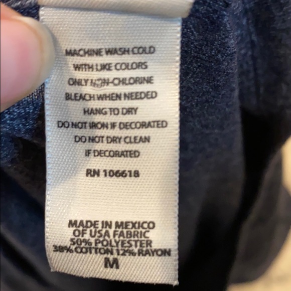 UNC North Carolina tee shirt (t-shirt) - Picture 6 of 6